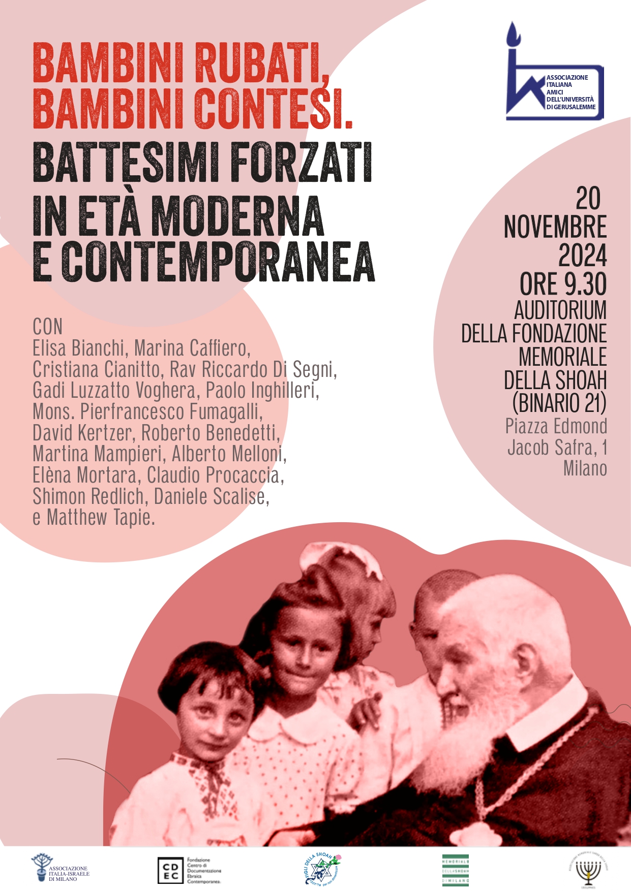 AGENDA 2024 - Seminario "Bambini rubati, bambini contesi."